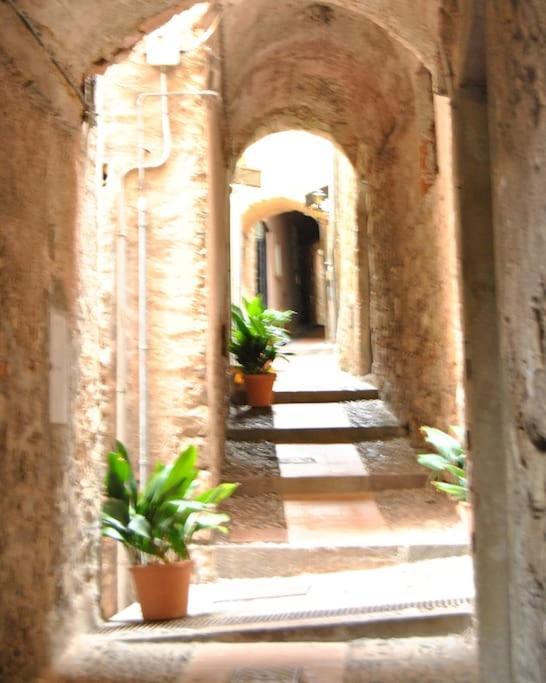Casa Del Sole Affacciato Sul Mare Lägenhet Cervo Exteriör bild